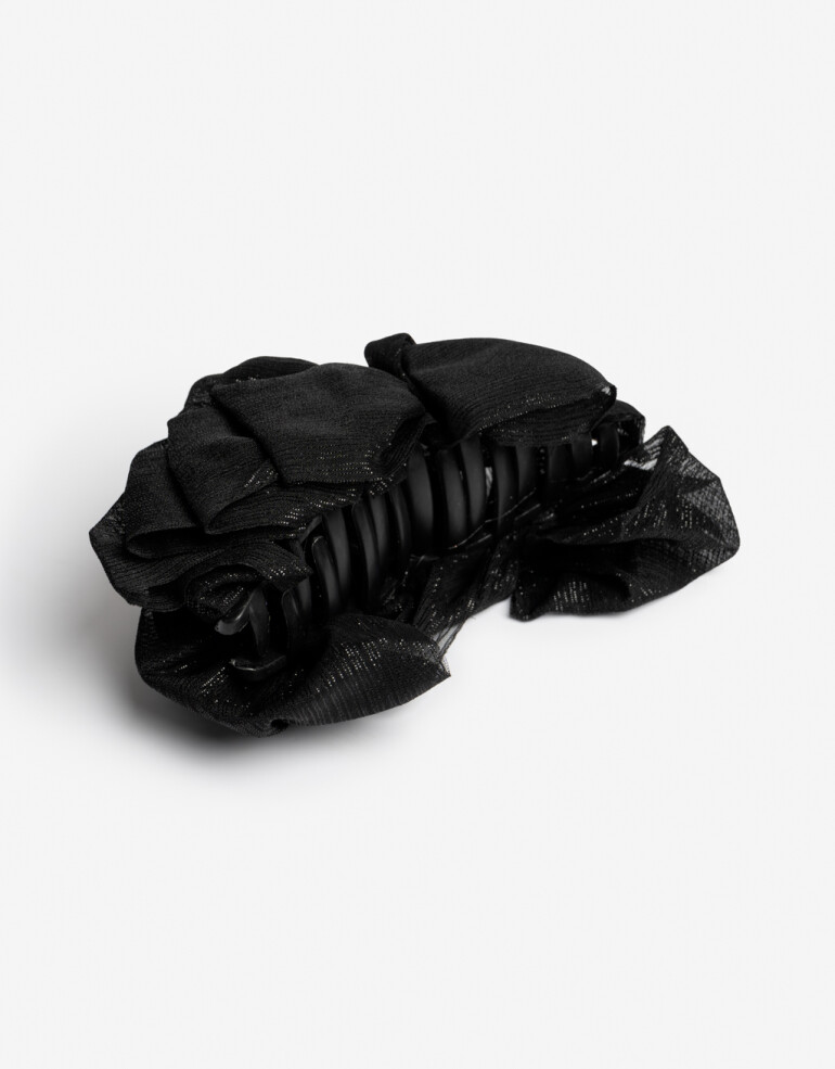 Broche Flores Broche Flores - Negro