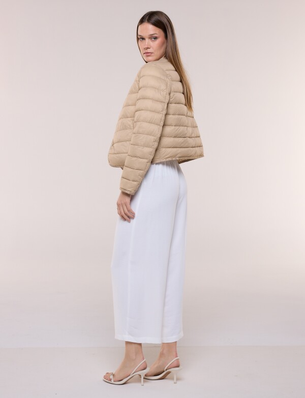 Campera Packable Reversible BEIGE