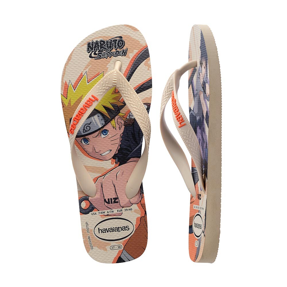 Sandalias Havaianas Top Naruto Hombre Sand Grey/Sand Grey