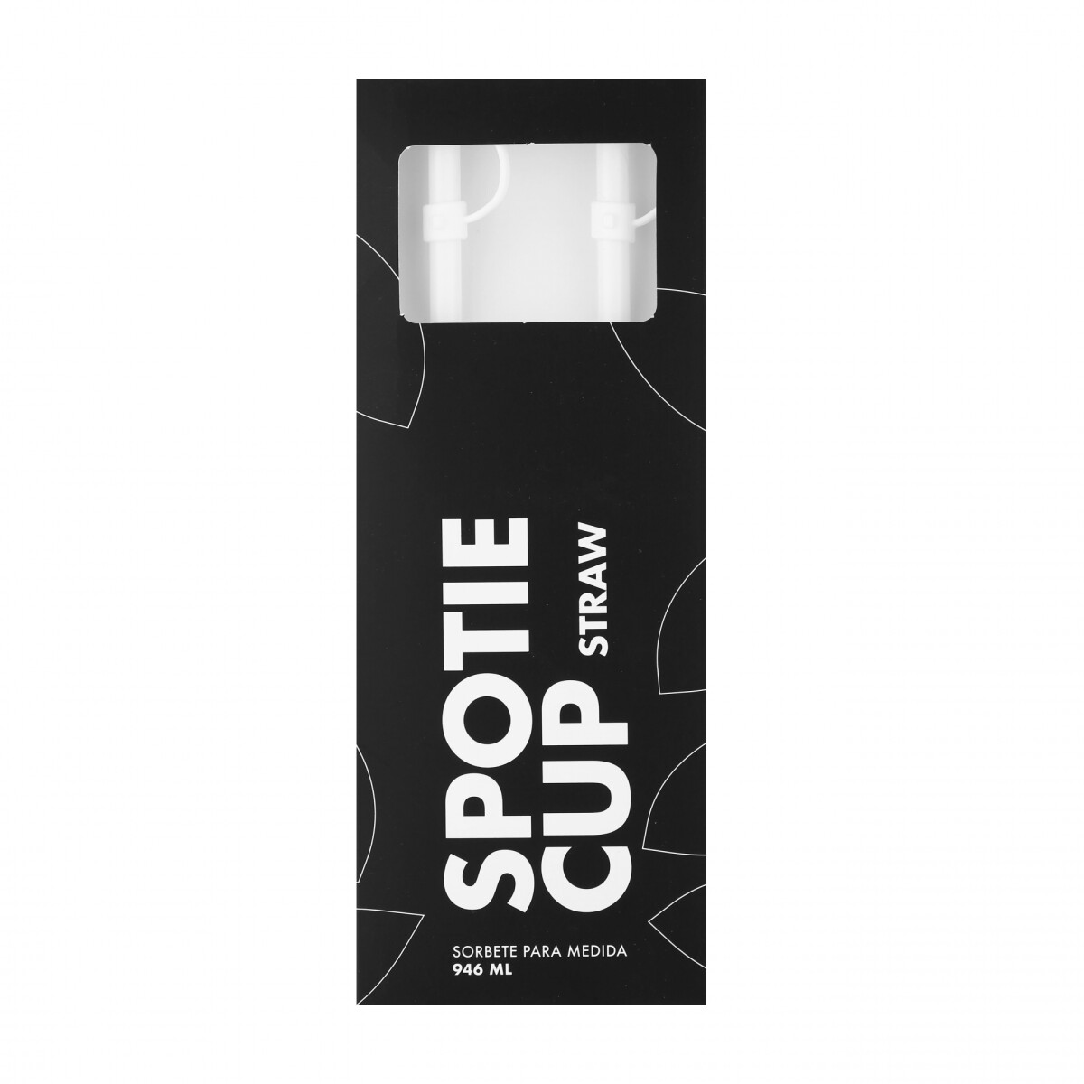 Spotie Cup Straw 946ml - Blanco 