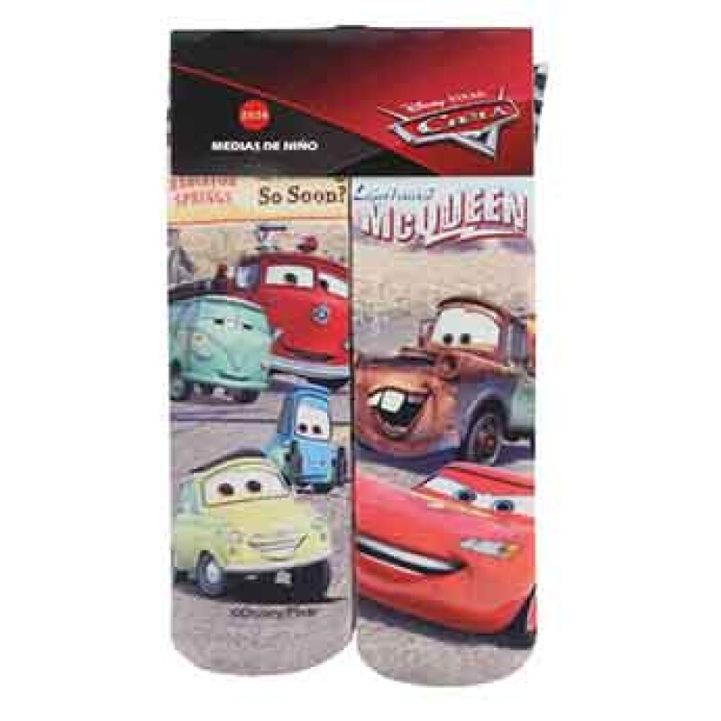 Medias Infantiles Disney x2 Cars Multicolor