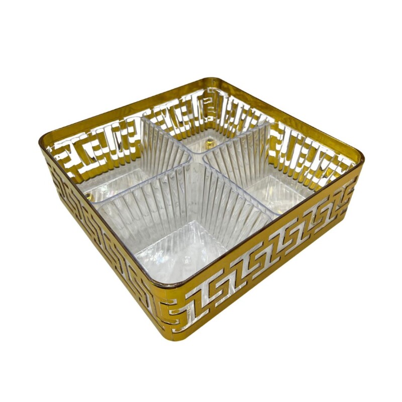 BANDEJA DE MELAMINA CON TAPA VERSACE SETx5 • 7cm BANDEJA DE MELAMINA CON TAPA VERSACE SETx5 • 7cm