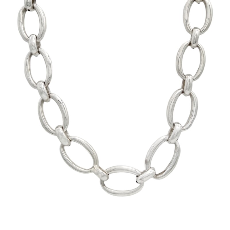 Cadena Rolo Oval-Plata 925 Inflada-Sin Piedra-CD3226 Sinpiedra