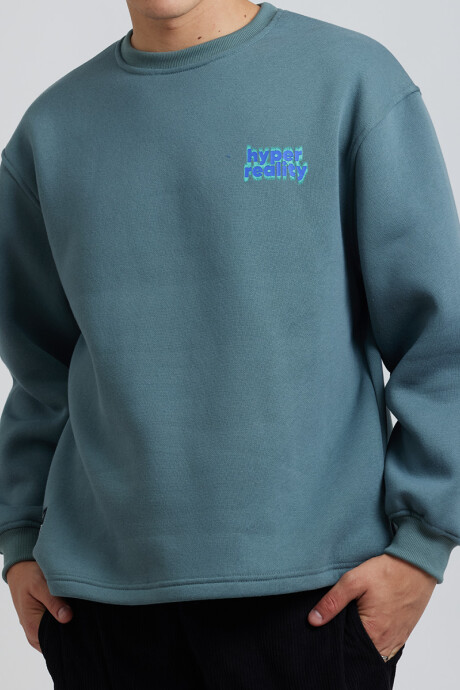 SWEATER PERIL DIXIE Azul Piedra