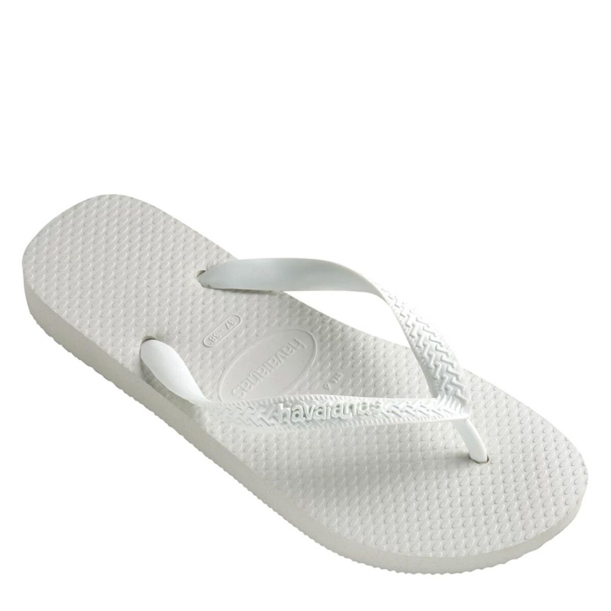 Ojota Unisex Havaianas Havaiana Top Havaianas - Blanco 