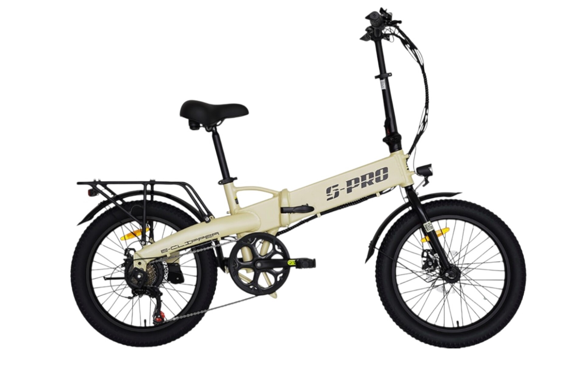 BICICLETA ELECTRICA S-PRO E-CLIPPER - BEIGE 