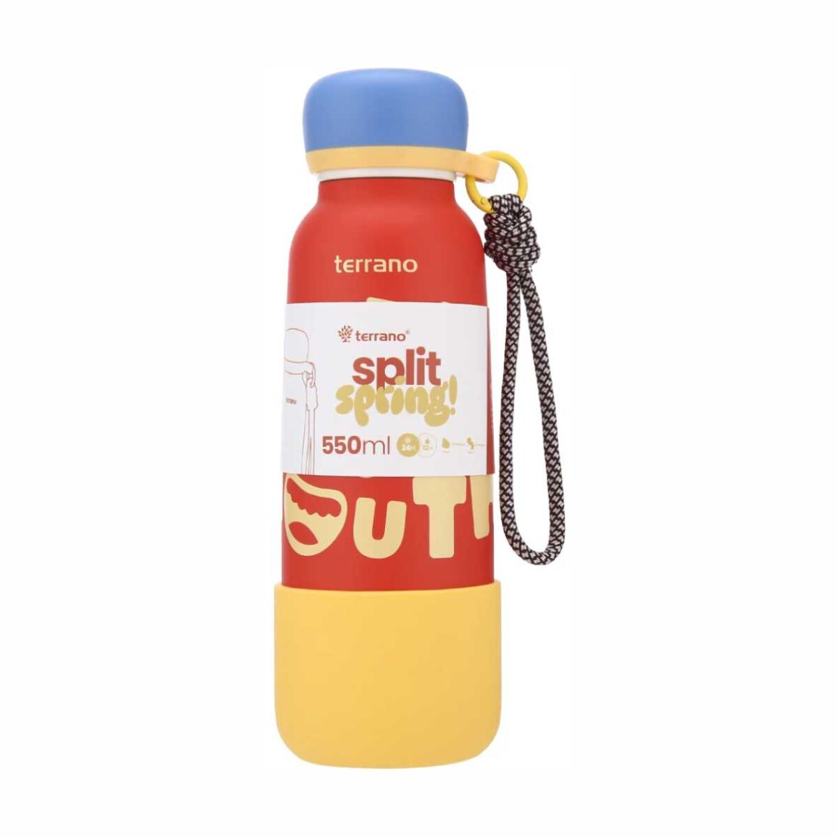 TERRANO BOTELLA SPLIT FRIENDS/SPRING 550 ML ROJO 