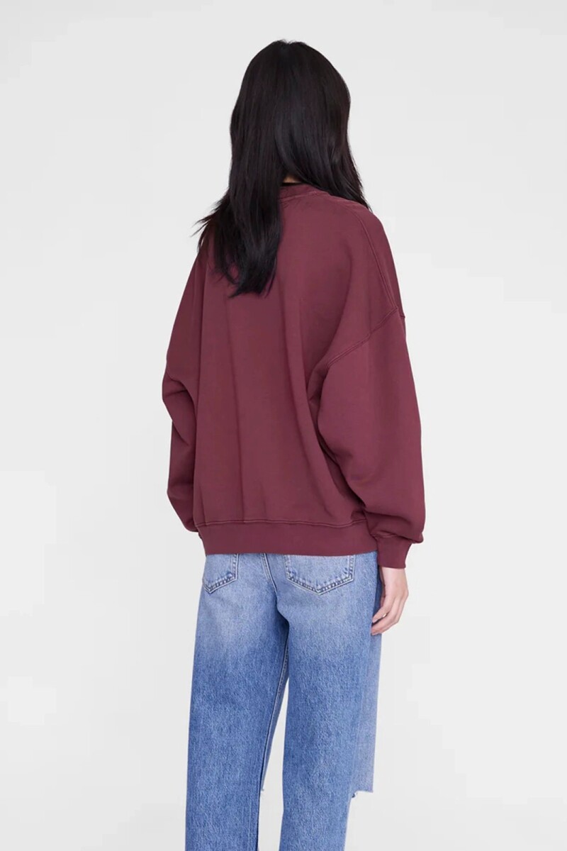 BUZO MILES LETTERMAN Bordo