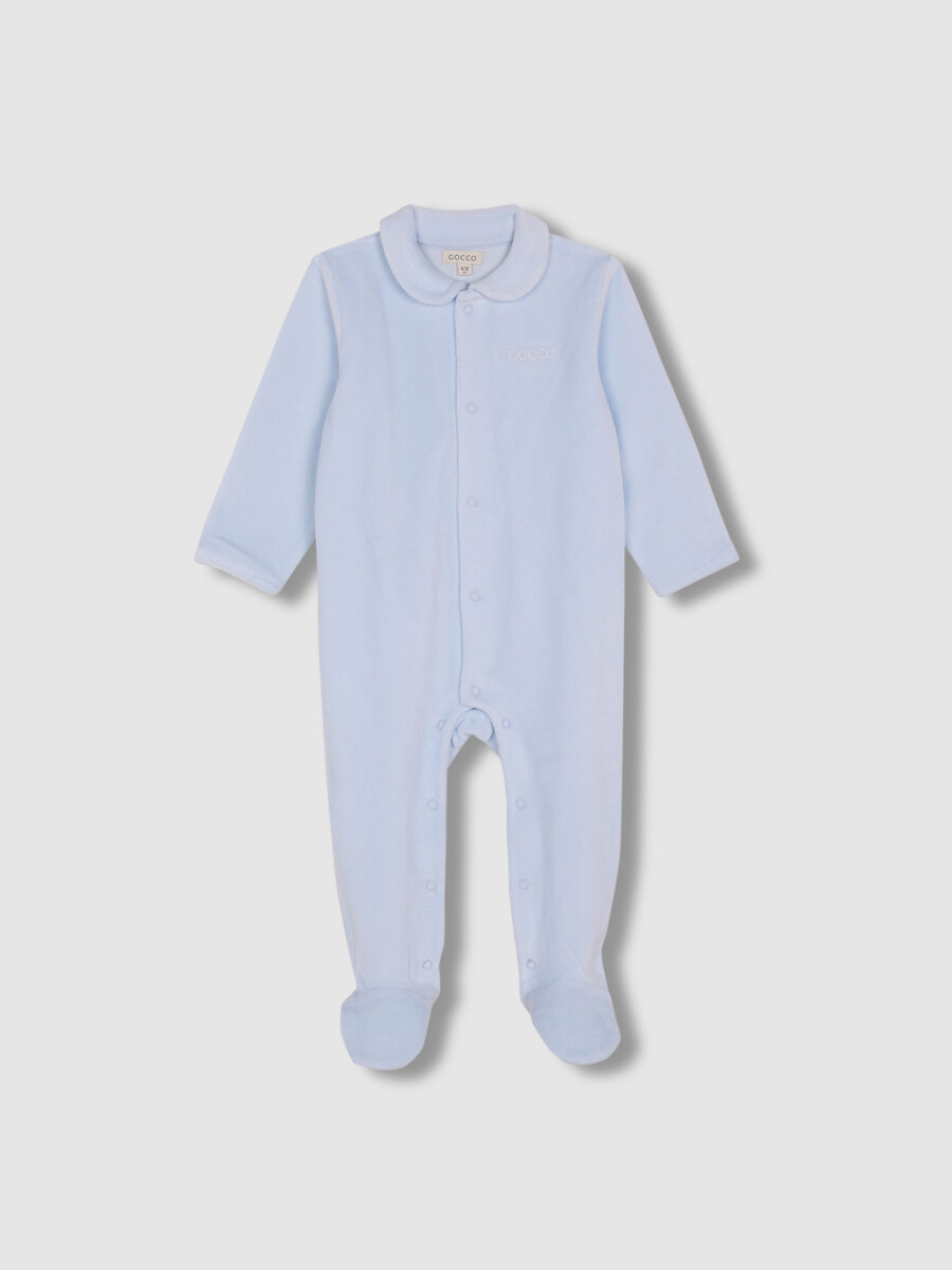 Pijama Velour Celeste Bb