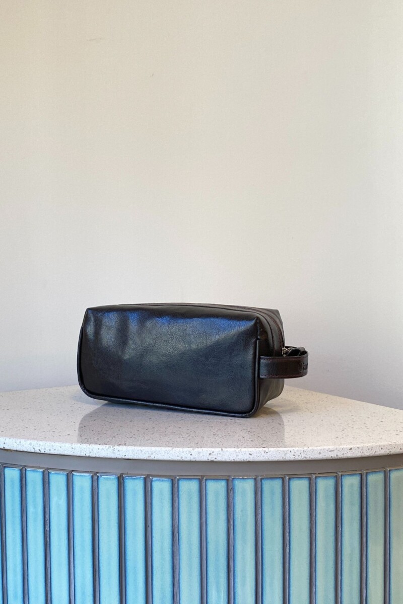 Necessaire chico en simil - Vino 
