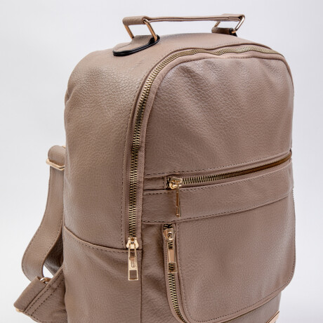 MOCHILA FRISON Beige