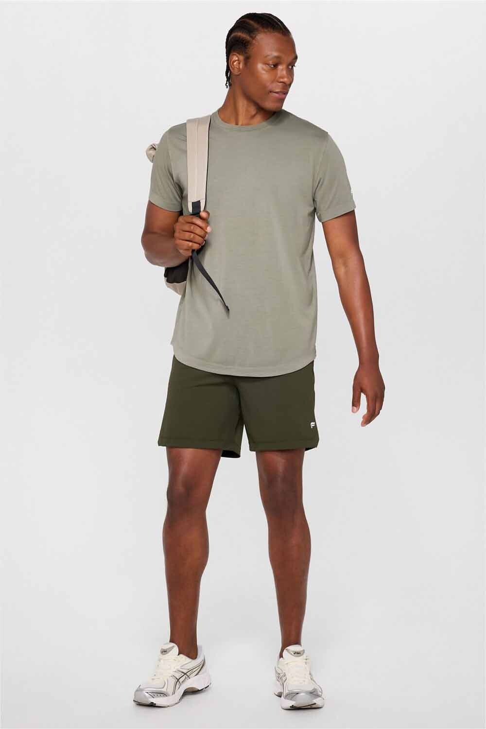 Short Training The 7 One Short Hombre Dark Olive