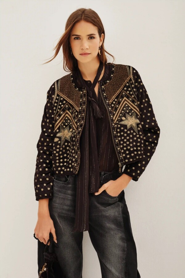 Campera Barouk Cosmos Negro