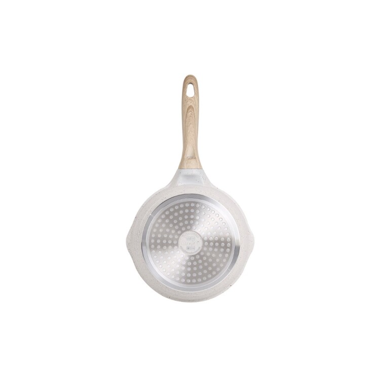 SARTEN ANTIADHERENTE CUORI CUCCINA 20CM BEIGE