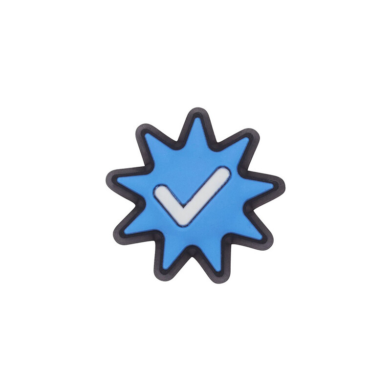 Jibbitz™ Charm Verified Checkmark Multicolor