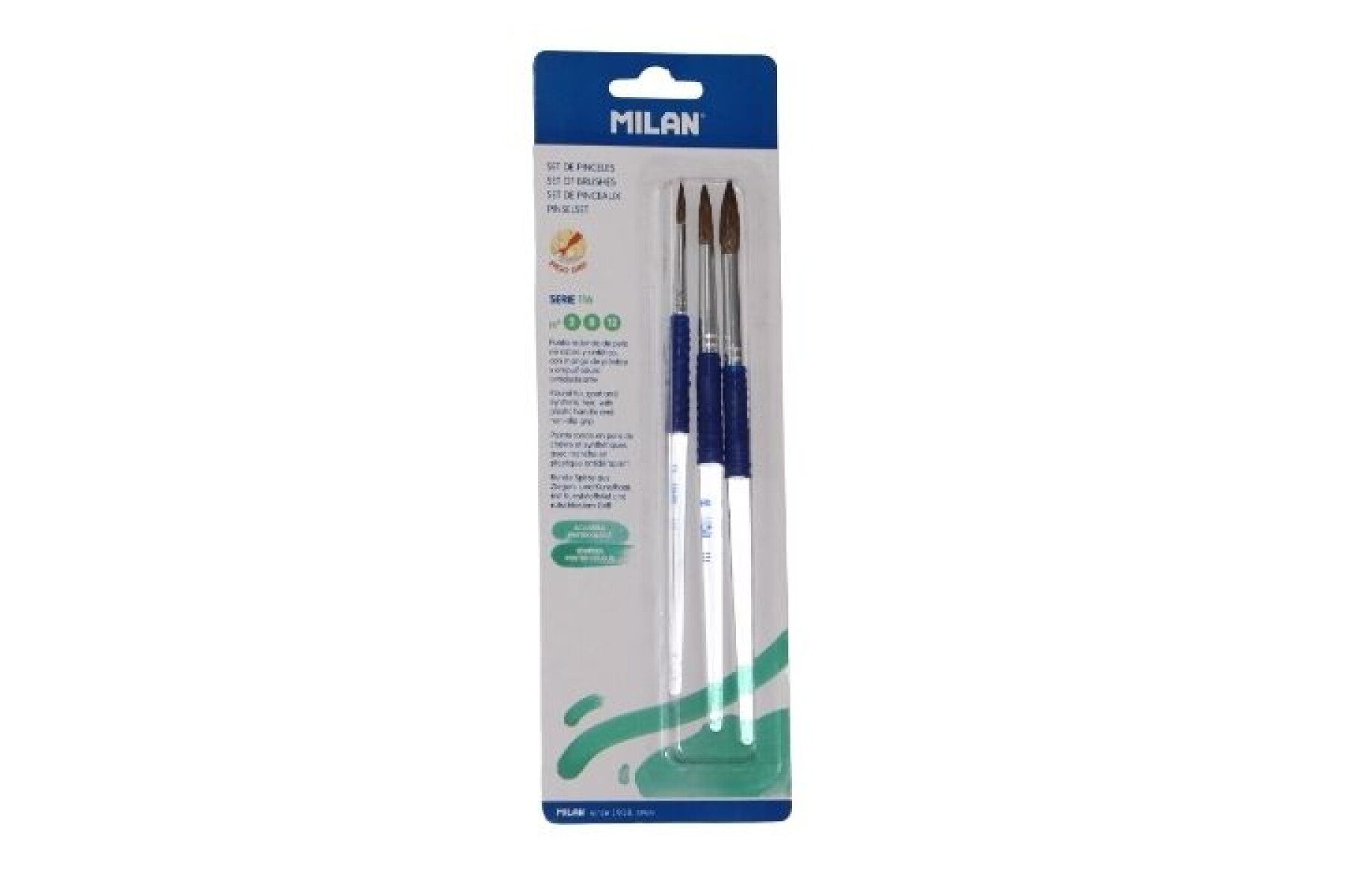 PINCELES MILAN SERIE 116 TAMAÑO Nº 2, 8 Y 12 