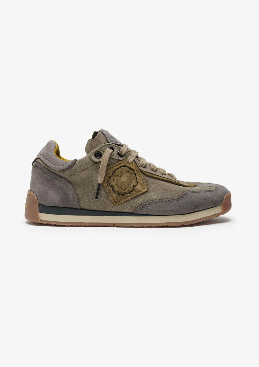 SHOES ENSO SUEDE - PEAT GREEN 