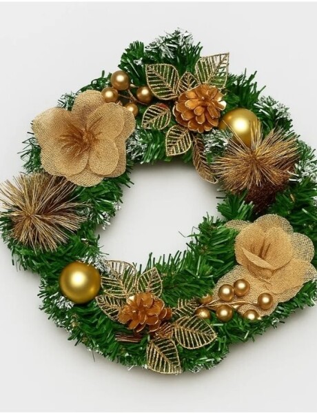 CORONA NAVIDEÑA RUSTICA 30 CM. CORONA NAVIDEÑA RUSTICA 30 CM.