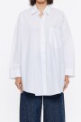 CAMISA LARGA ALGODÓN Blanco