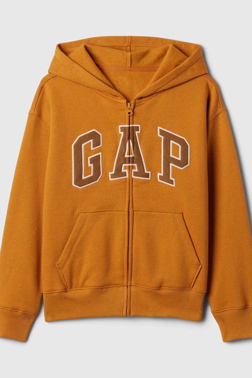 Canguro Con Cierre Logo Gap Niño Tigers Eye 651