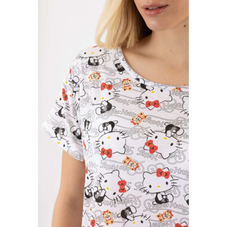 Camison 2 hello kitty Blanco