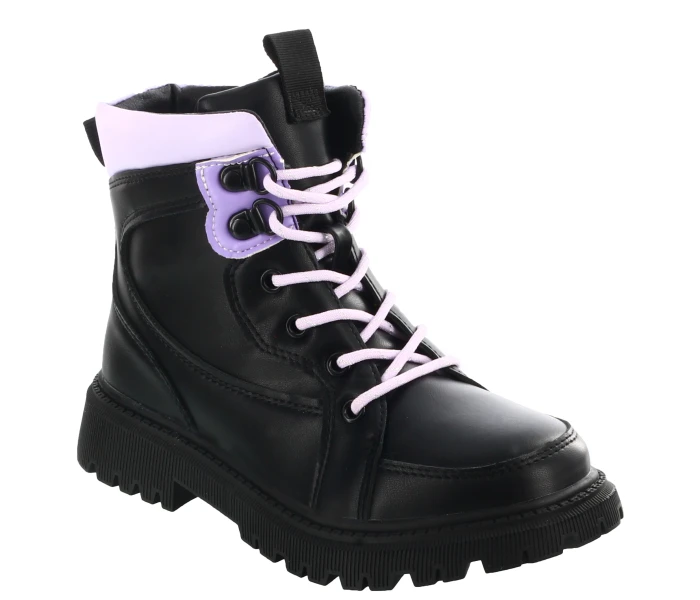 Bota borcego LOLE con combinacion de colores Black