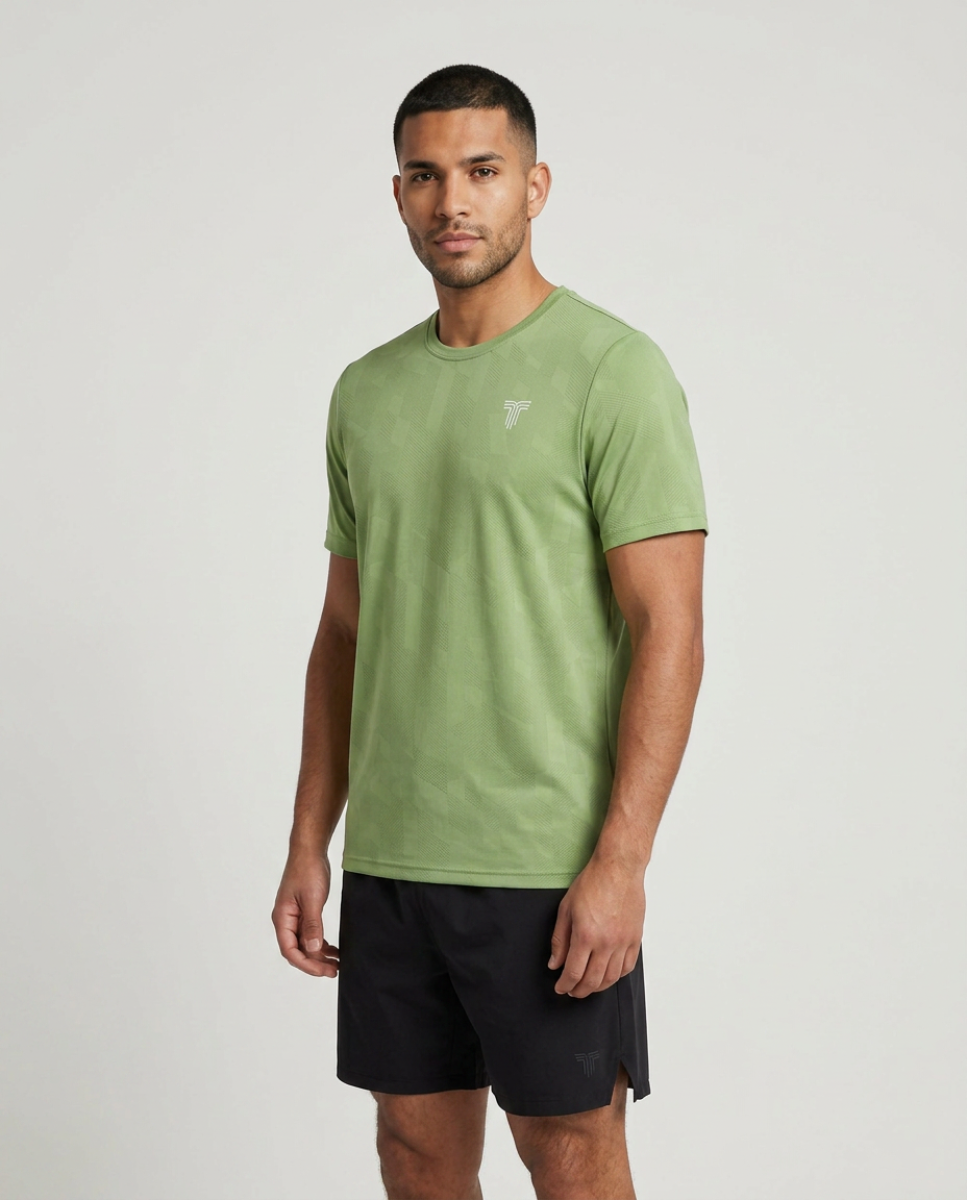Remera de Hombre TIFFOSI Running - Verde 