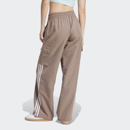 Pantalón Adidas Cargo Adicolor 3 Rayas Marrón
