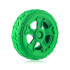 Juguete Perro Rueda Masticable Mordillo Mordedor Dental Variante Color Verde