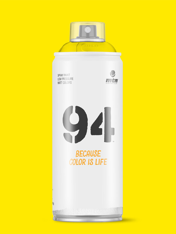 AEROSOL MTN 94 AMARILLO CLARO 400 CC MATE N/A