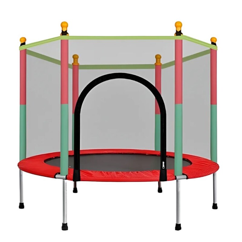Cama Elástica Infantil 140 cm con Red de Seguridad Cama Elástica Infantil 140 cm con Red de Seguridad