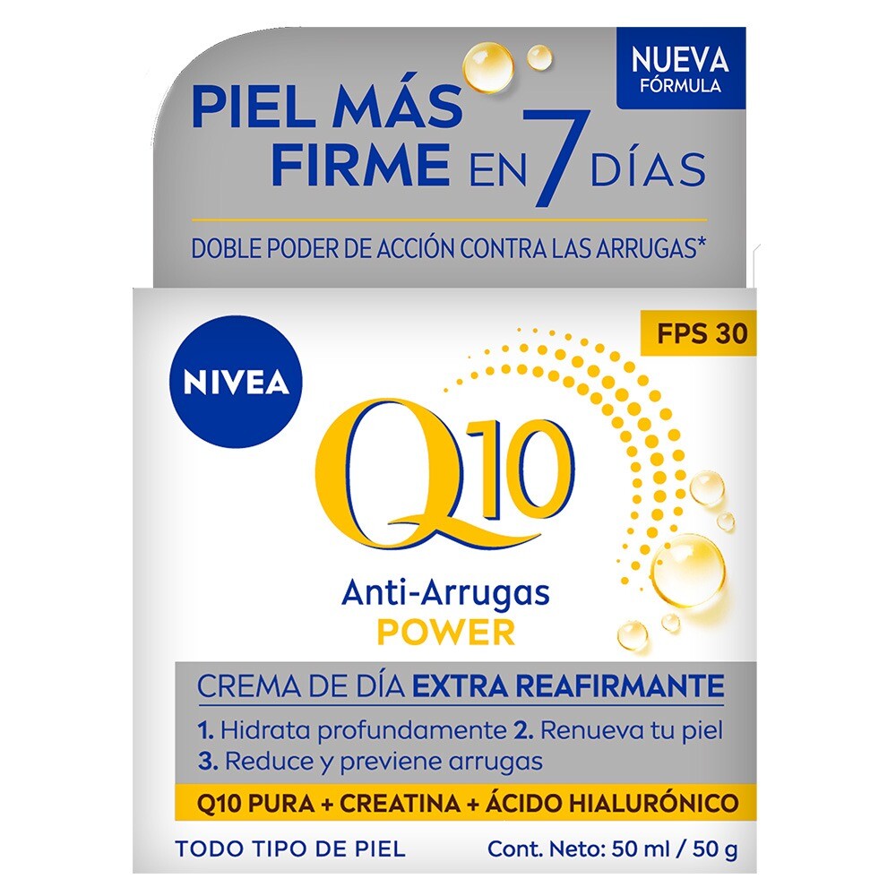 NIVEA VISAGE Q10 PLUS DIA CJ X 50 ML. única