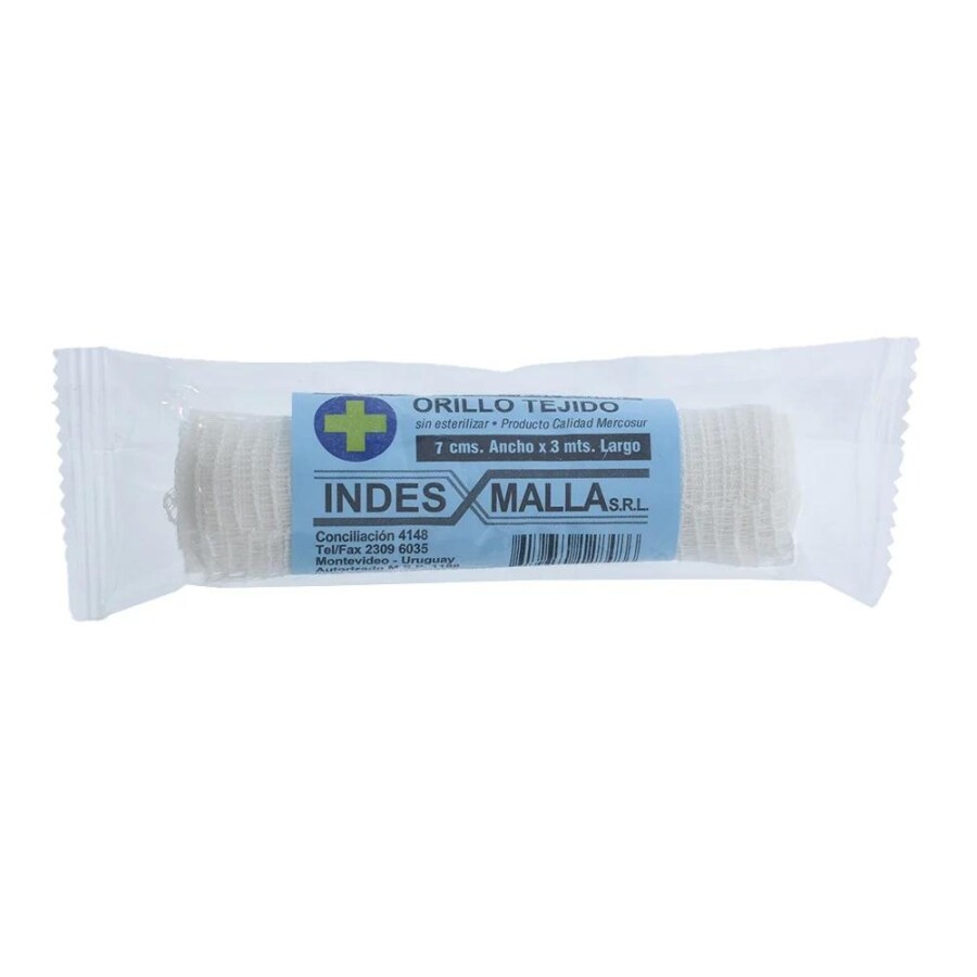 Venda de Gasa 7 cm x 3 m - Indes Malla Venda de Gasa 7 cm x 3 m - Indes Malla