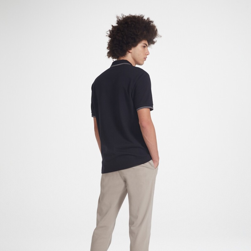 CAMISA POLO MM MASC PRETO