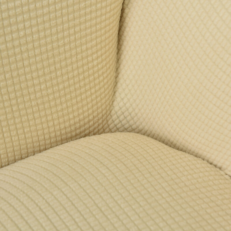 Funda sillón 3 cuerpos lisa crema
