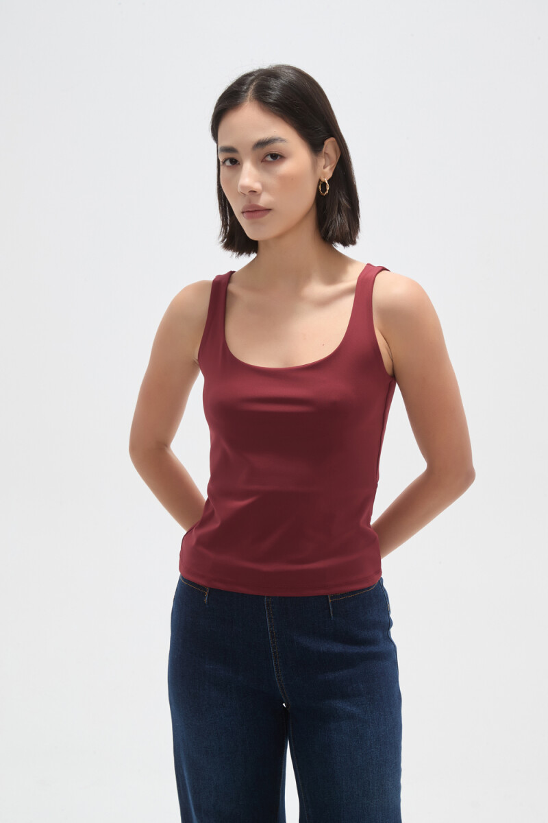 Musculosa Mintas - Bordeaux 