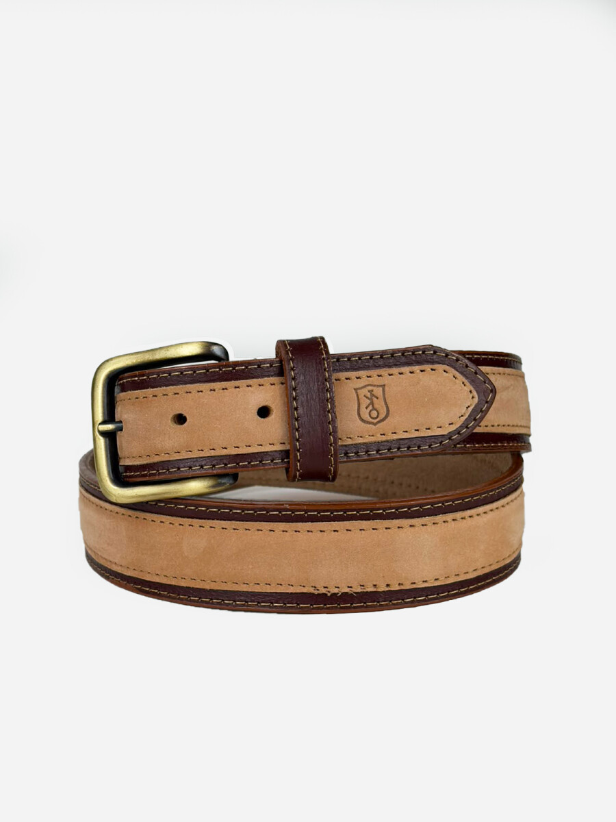 Cinto combinado Piero - Beige 