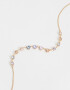 Collares Cortos Con strass Collar Corto Con Strass - Dorado