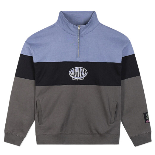 Buzo Critical Slide Buzzed 1/4 Zip - Azul Buzo Critical Slide Buzzed 1/4 Zip - Azul