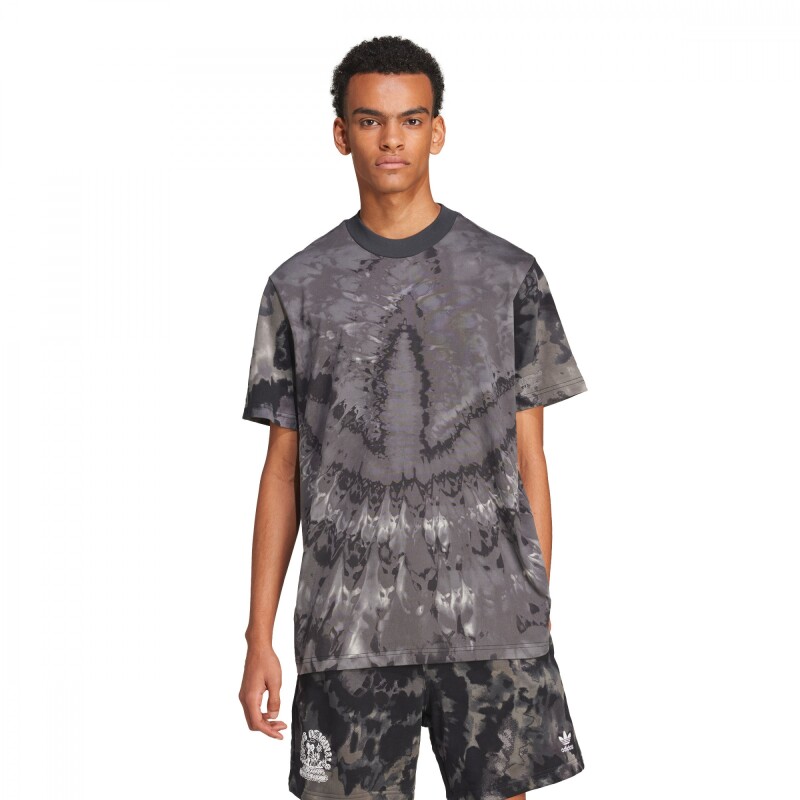 Camiseta Tie-Dyed Tee 2 de Hombre Negro