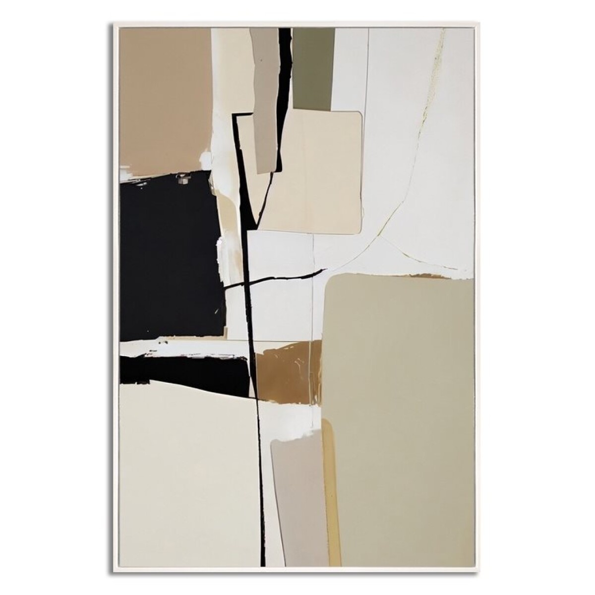 CUADRO CANVAS 60x90cm MARCO FIGURAS ABSTRACTAS 2 
