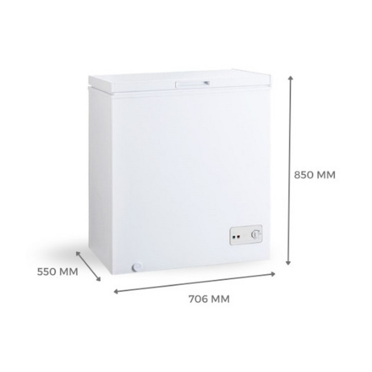 FREEZER ELDOM HORIZONTAL 160 Lts. 1 PUERTA FRIO HÚMEDO 