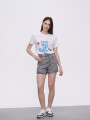 Short Karime Gris Claro