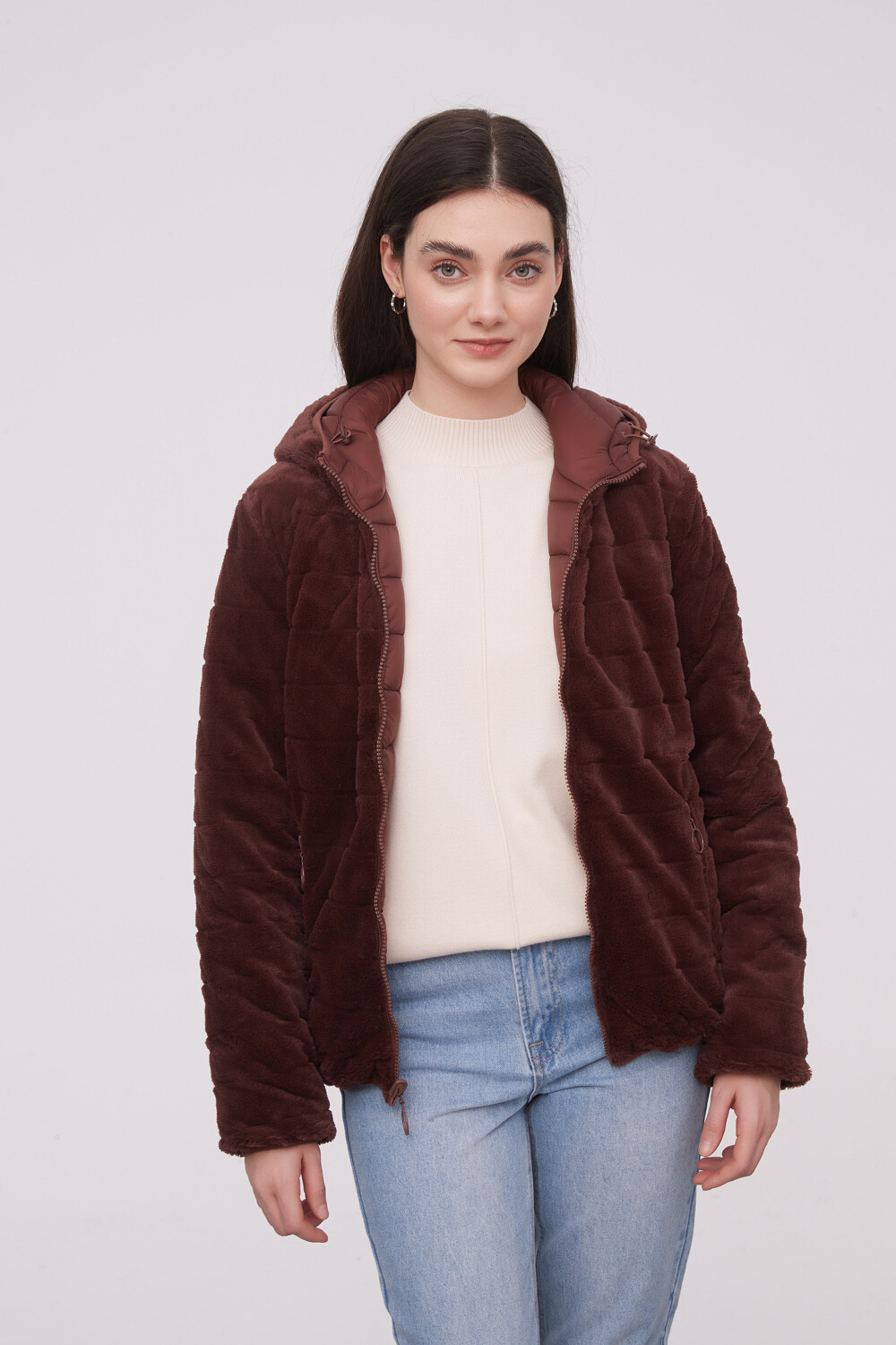 Campera Talicada Chocolate