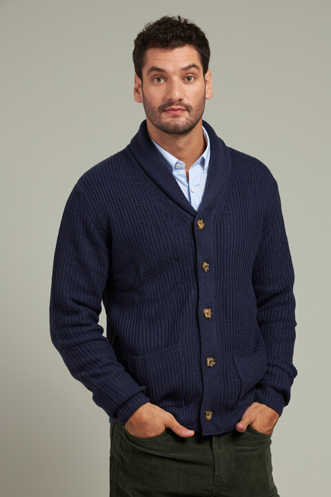 CARDIGAN ROCAY POLANCO Azul