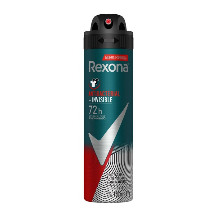 REXONA DEO SPRAY ANTIBAC INV MEN 72 H FR única