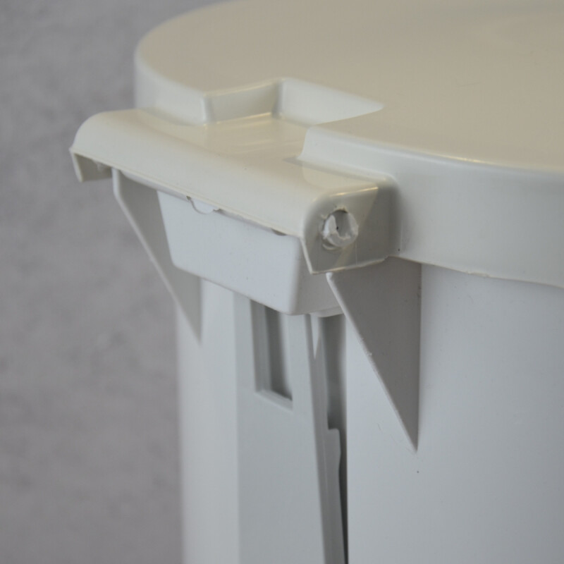 Tarro de residuos con pedal 25lt BLANCO