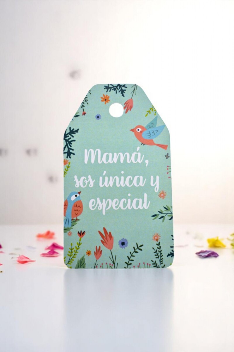 Tag colgante día de la madre. - DISEÑO 5 