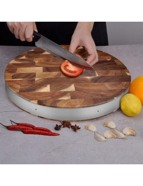 TABLA REDONDA ACANALADA D36x3.5CM MADERA ACACIA TABLA REDONDA ACANALADA D36x3.5CM MADERA ACACIA