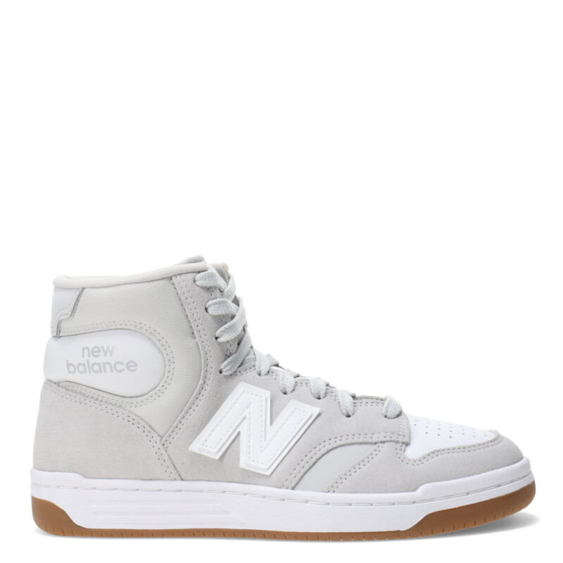 Championes de Hombre 480 New Balance Gris Claro - Blanco